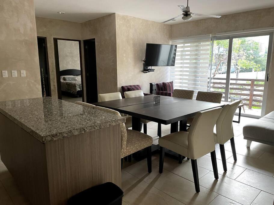 Departamento Dentro De Aldea Zama Leilighet Tulum Eksteriør bilde